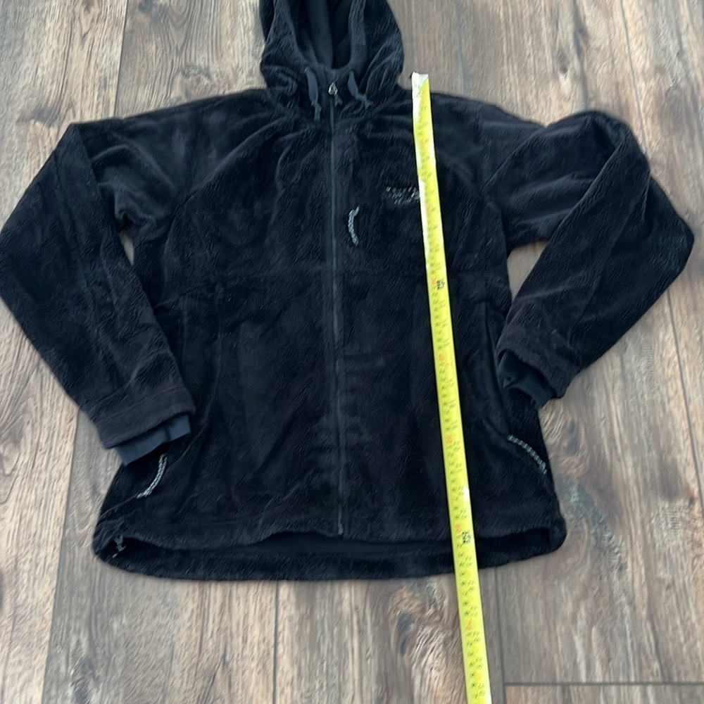 Mountain Hardwear Women’s Fleece Hoodie Jacket Black Size Medium - Picture 10 of 16